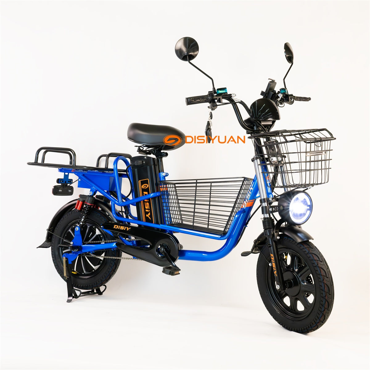 Electric bicycle Monster M1 800W 16'' fat tire electric motorcycle delivery cargo ebike