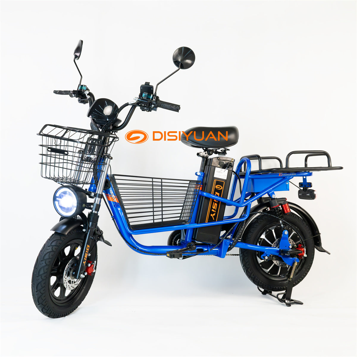 Electric bicycle Monster M1 800W 16'' fat tire electric motorcycle delivery cargo ebike