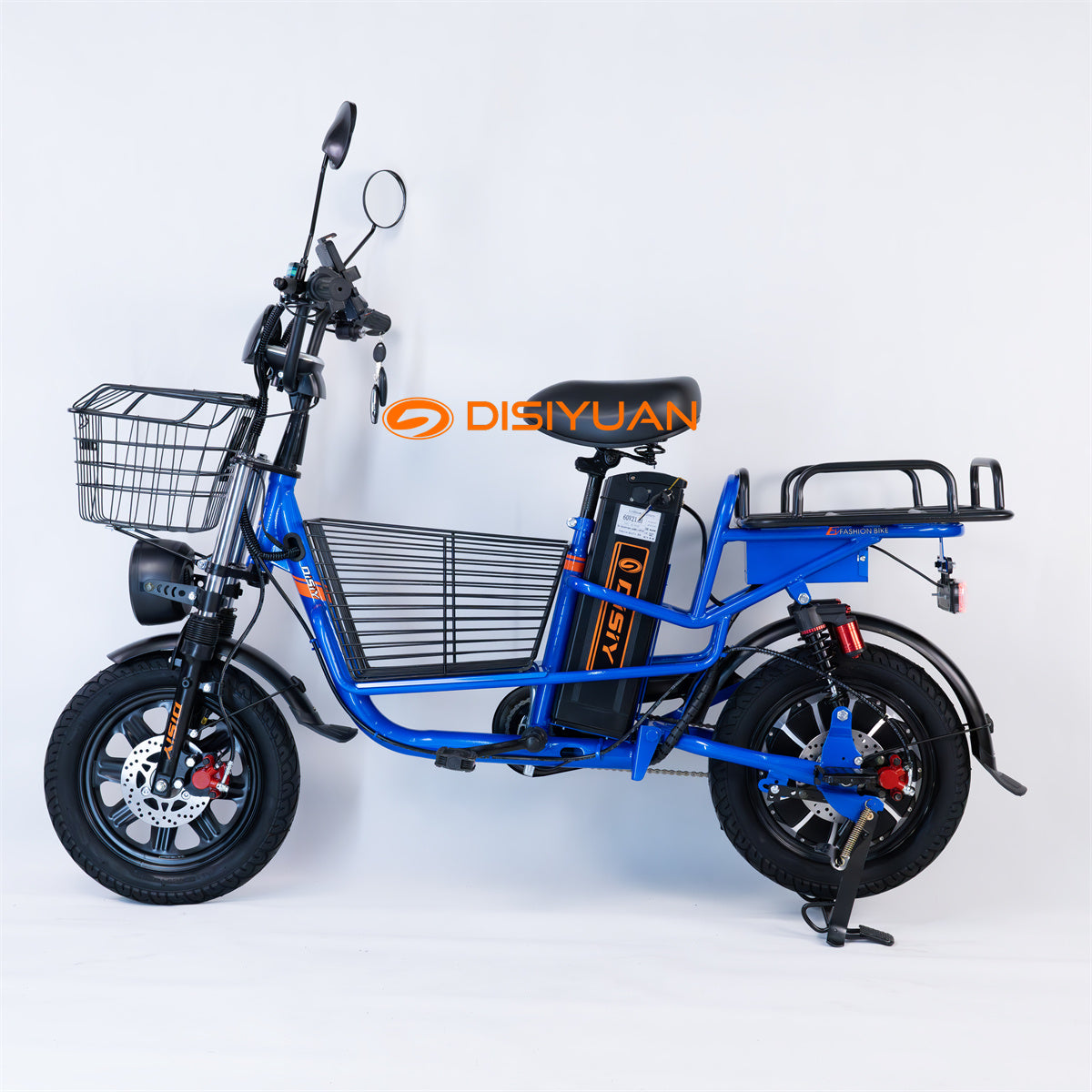 Electric bicycle Monster M1 800W 16'' fat tire electric motorcycle delivery cargo ebike