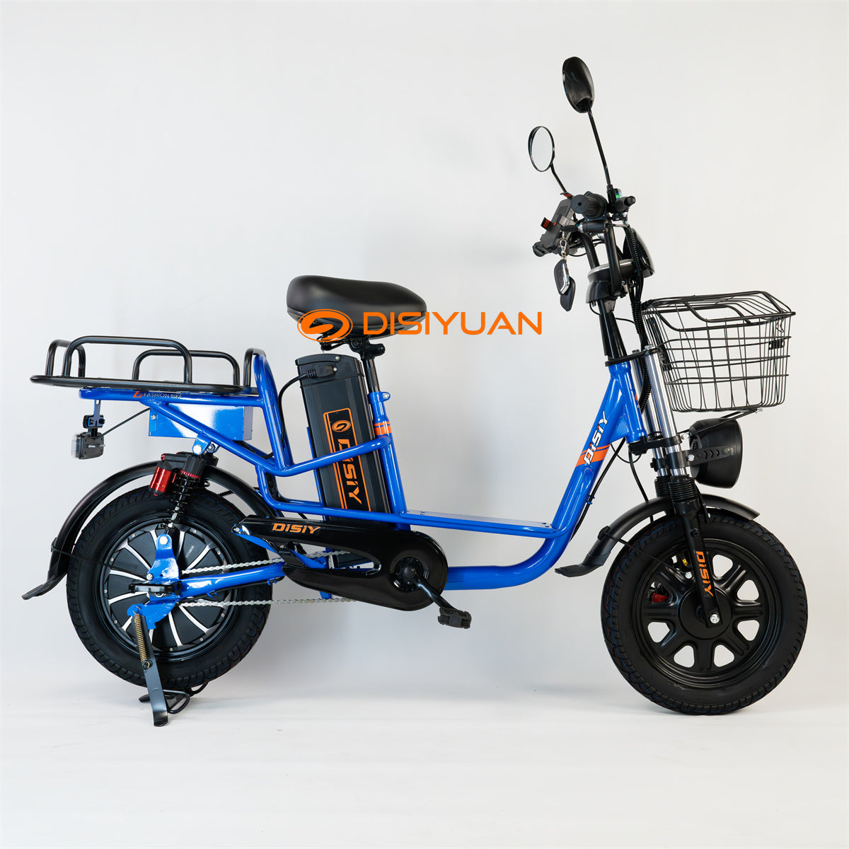 Electric bicycle Monster M1 800W 16'' fat tire electric motorcycle delivery cargo ebike