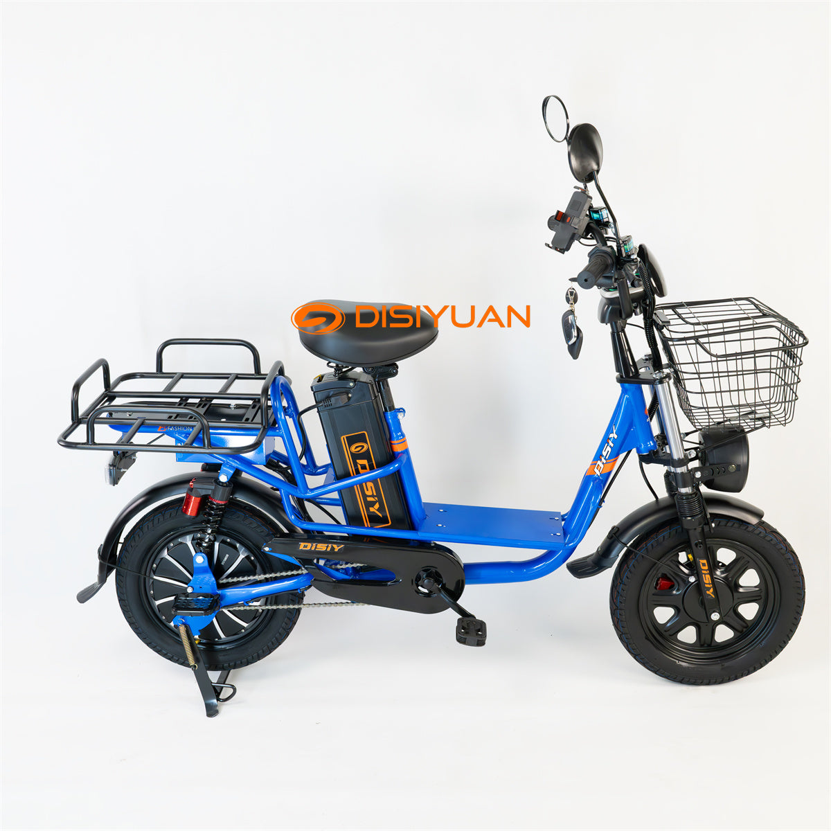 Electric bicycle Monster M1 800W 16'' fat tire electric motorcycle delivery cargo ebike