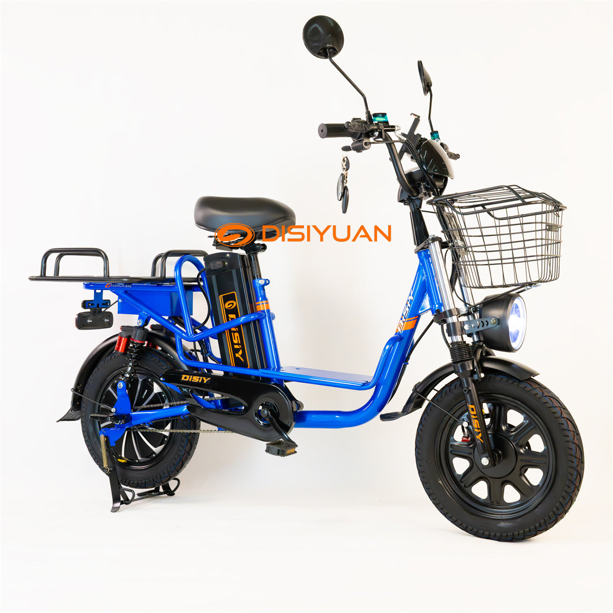 Electric bicycle Monster M1 800W 16'' fat tire electric motorcycle delivery cargo ebike