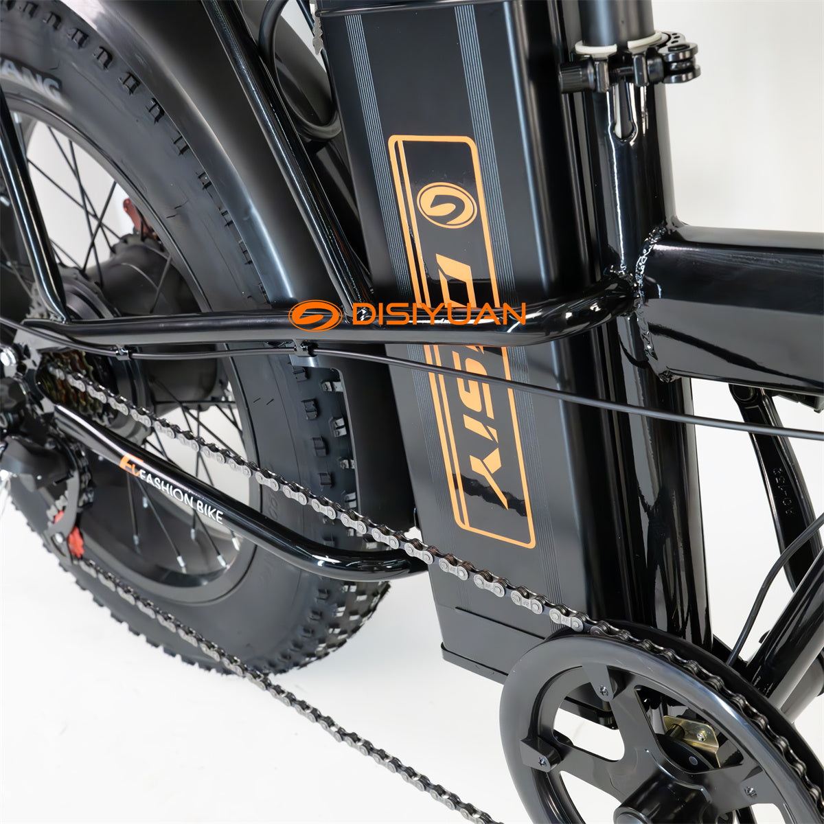 Factory  Foldable Fat Tire 20INCH Adult Bicycle Electric 500W motor 48V 13AH 7 Speed Mountain Bike DISIYUAN