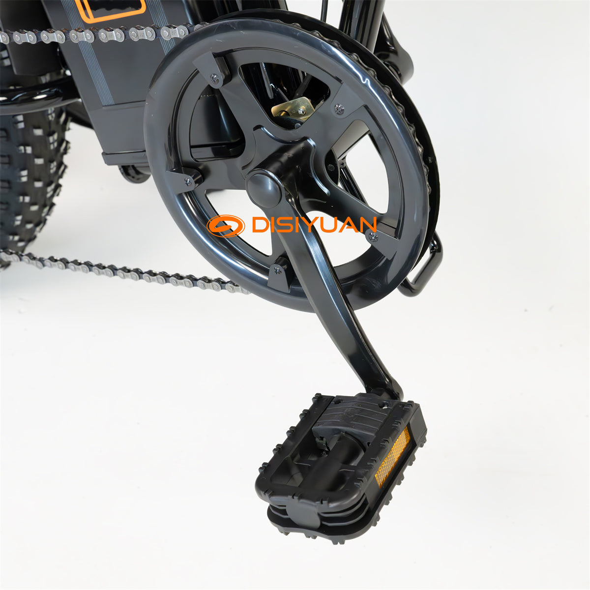 Factory  Foldable Fat Tire 20INCH Adult Bicycle Electric 500W motor 48V 13AH 7 Speed Mountain Bike DISIYUAN