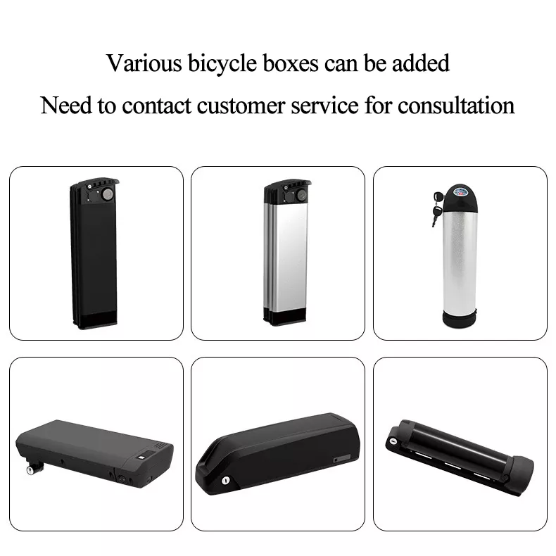 High Quality Brand Fish Box New a Grade Batteries Lithium Battery Electric Bike Lithium Battery Silver 48v15ah 48V 60V 1 Years