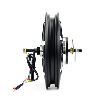 DISIYUAN Electric bicycle parts scooter 16 Inch 350w 48V 60V Two Wheels Brushless drum brake Hub bldc Motor For Motorcycle bike bicycle