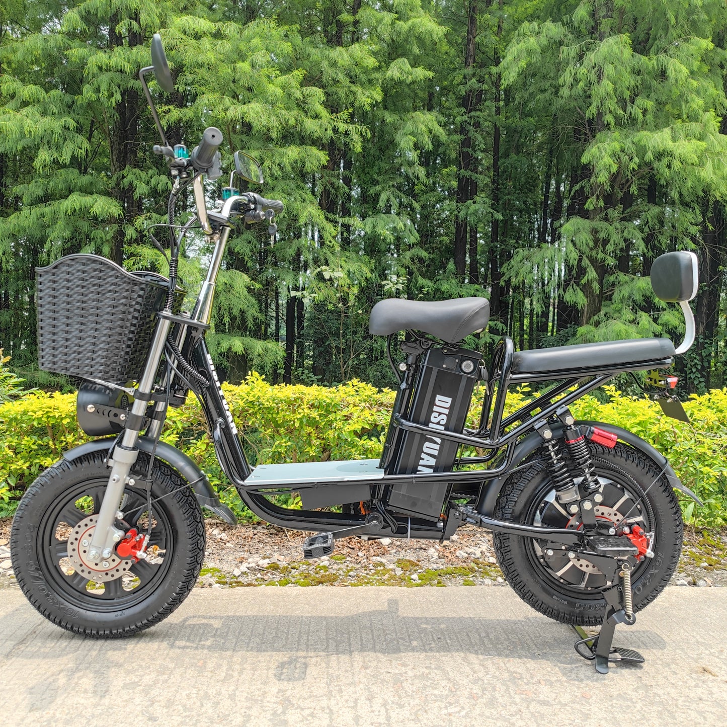 2024 new pedal electric vehicle 16inch 60V 20Ah high-speed electric scooter rides  ebike electric bicycle