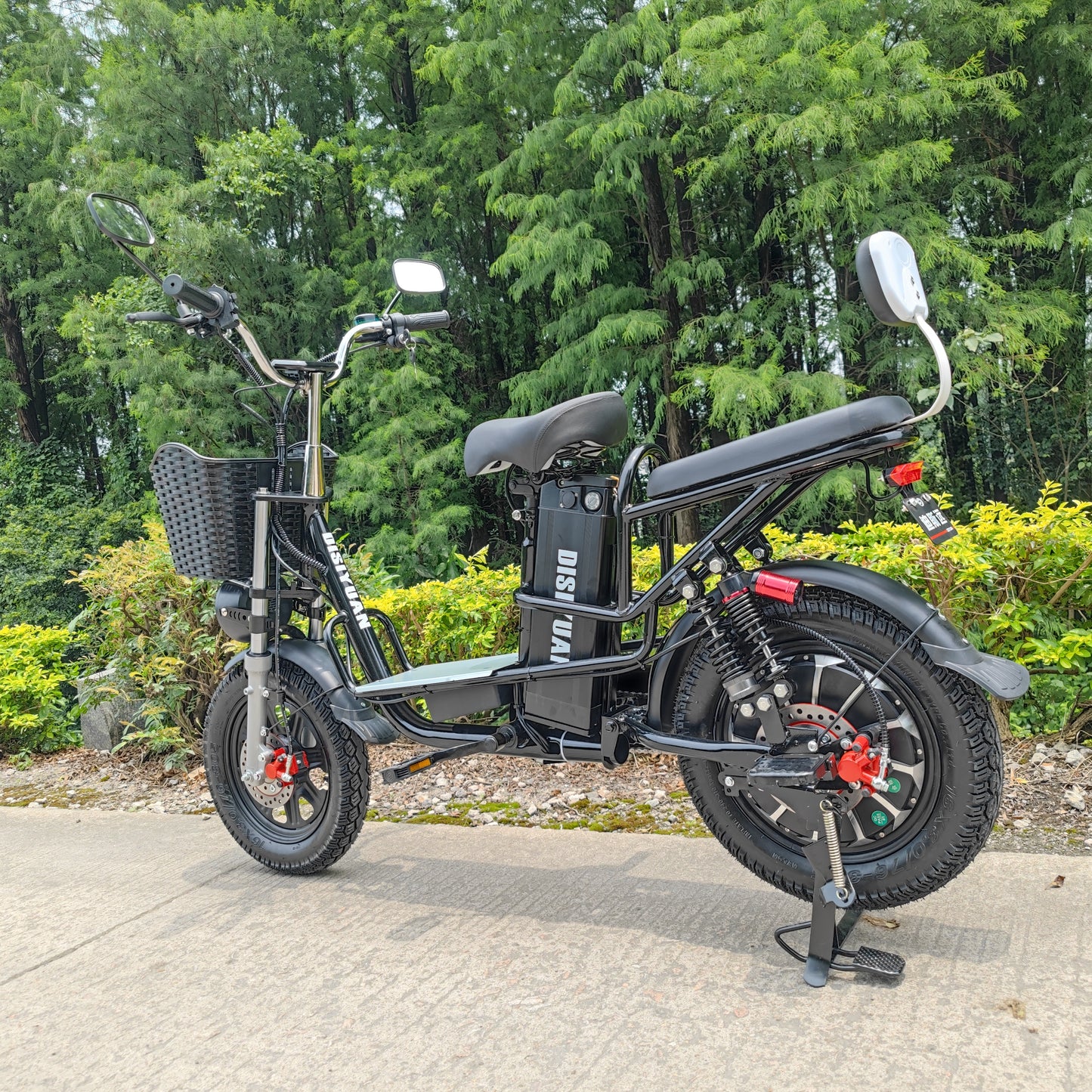 2024 new pedal electric vehicle 16inch 60V 20Ah high-speed electric scooter rides  ebike electric bicycle