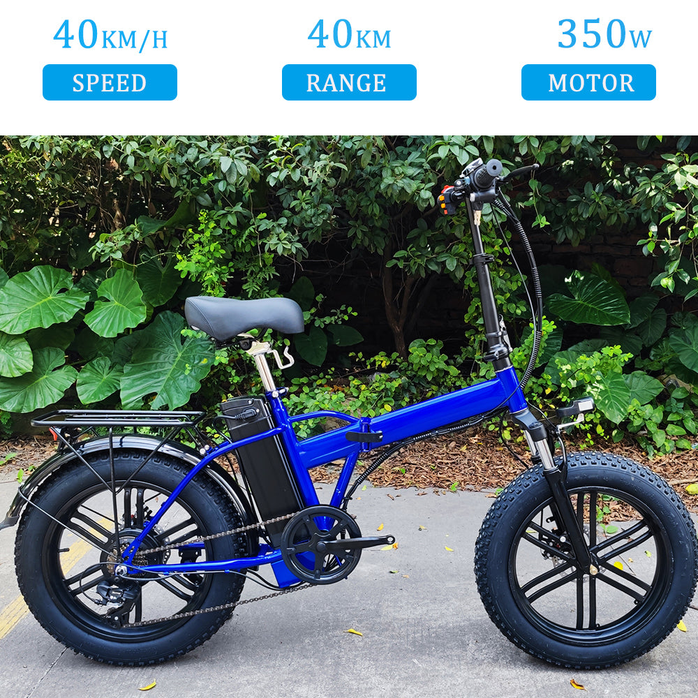 DISIYUAN Fat Ebike 1000W Full Suspension Folding E Bike Electric Bike Bicycle City Fat Tire Mountain Bike