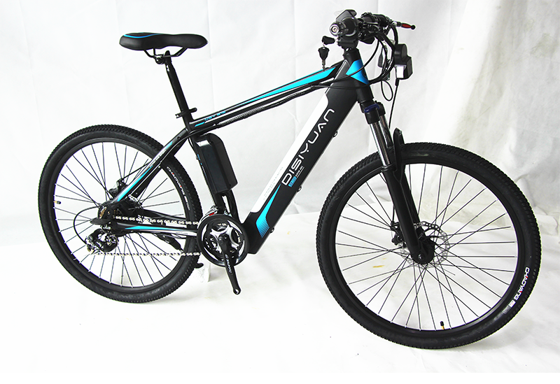 DISIYUAN 26" 350w motor 500w 48v emtb electric mountainbike full suspension fully mtb e mountain bike