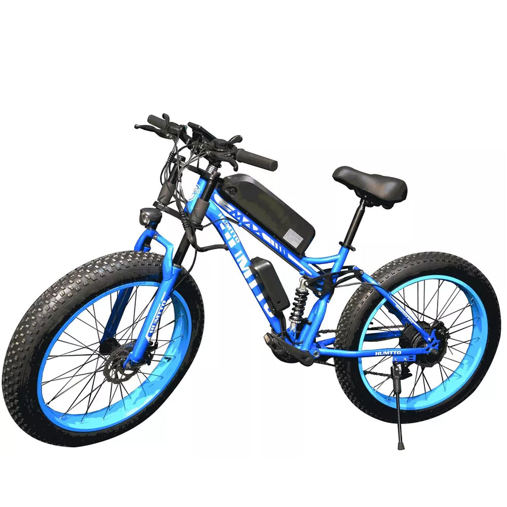 DISIYUAN 26 inch alloy long range powerful 350W 500w 1000W full suspension snow beach electric mountain bike fat tire ebike