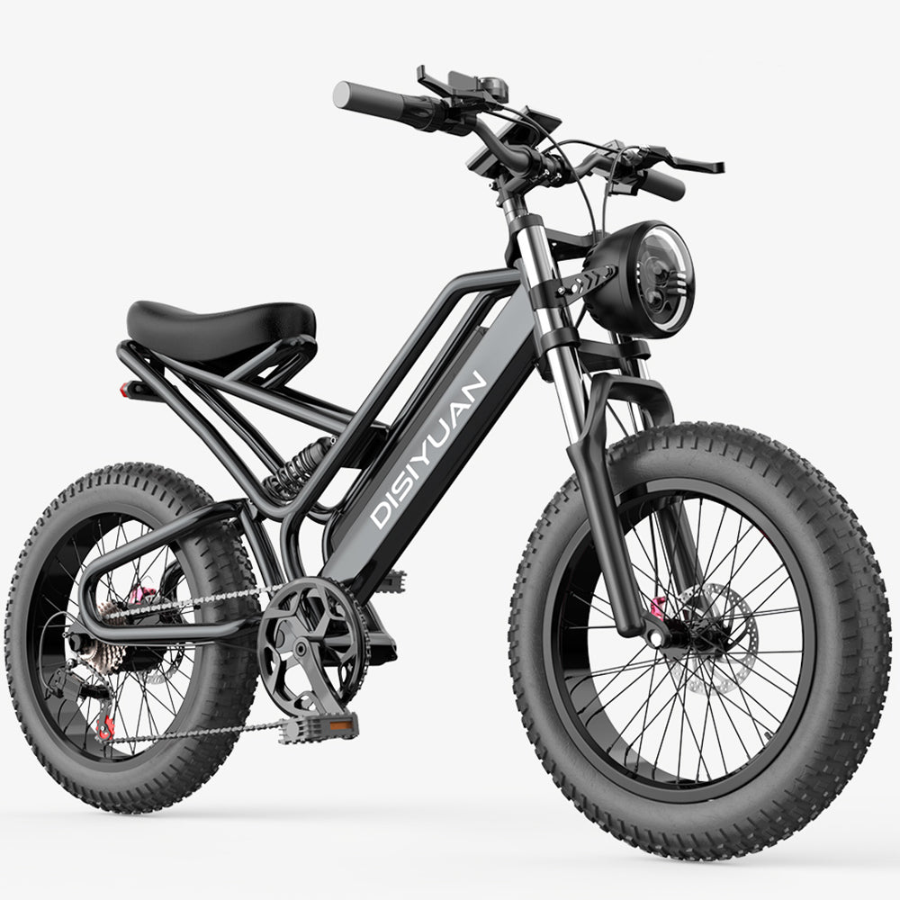 S9 New 20 Inch Fat Tire Electric Bike 48V 15AH 500W Electric Mountain Bike Bicycle electric city bicycle scooter