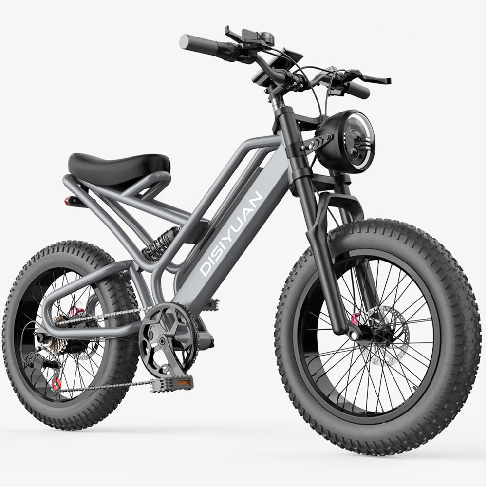 S9 New 20 Inch Fat Tire Electric Bike 48V 15AH 500W Electric Mountain Bike Bicycle electric city bicycle scooter