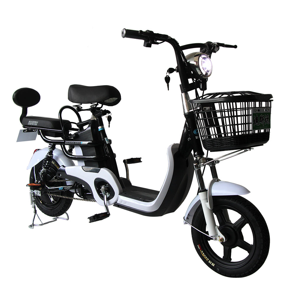 DISIYUAN 14inch High Speed Electric Scooter 48V 10AH 350w 500w Electric Motorcycle bike With pedals