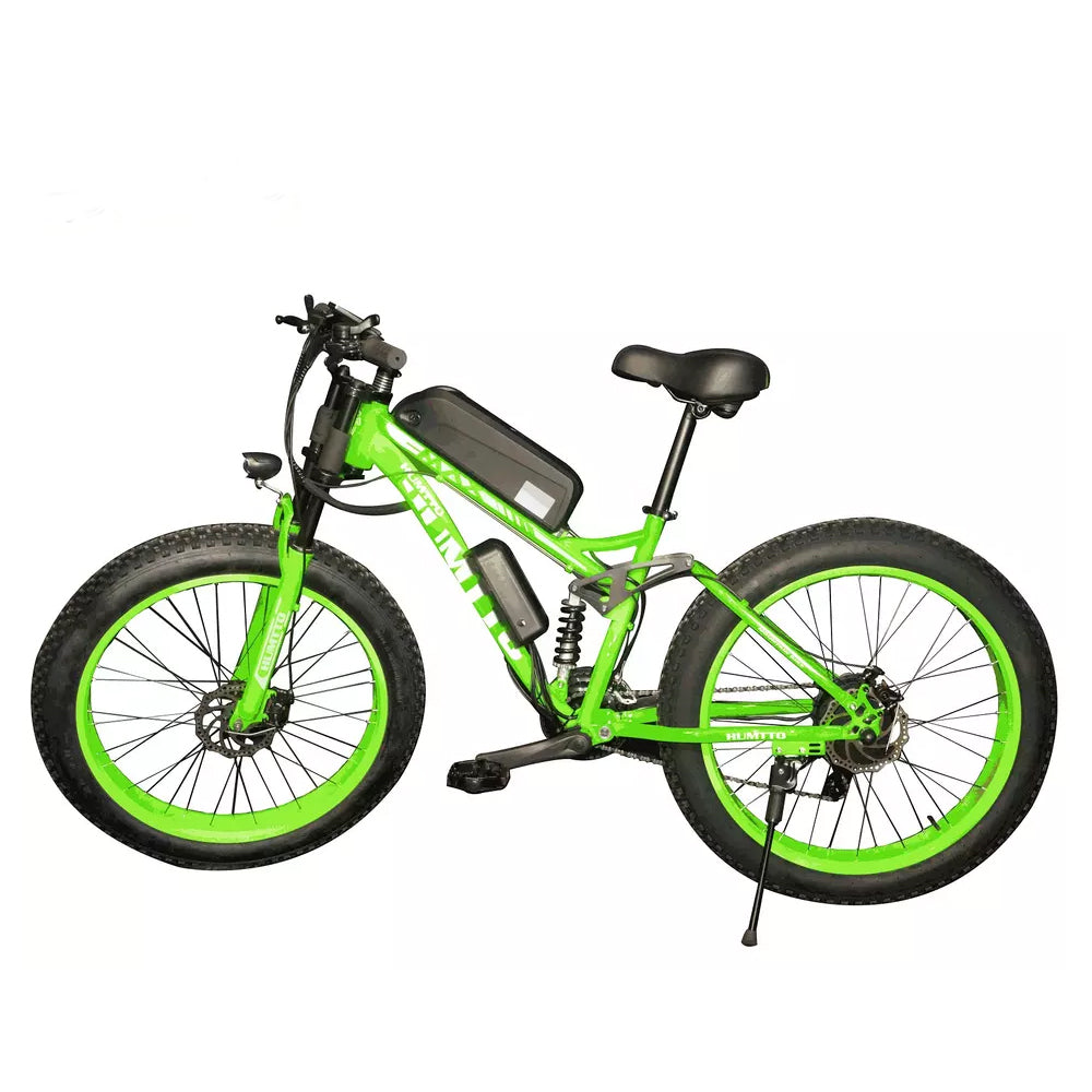 DISIYUAN 26 inch alloy long range powerful 350W 500w 1000W full suspension snow beach electric mountain bike fat tire ebike