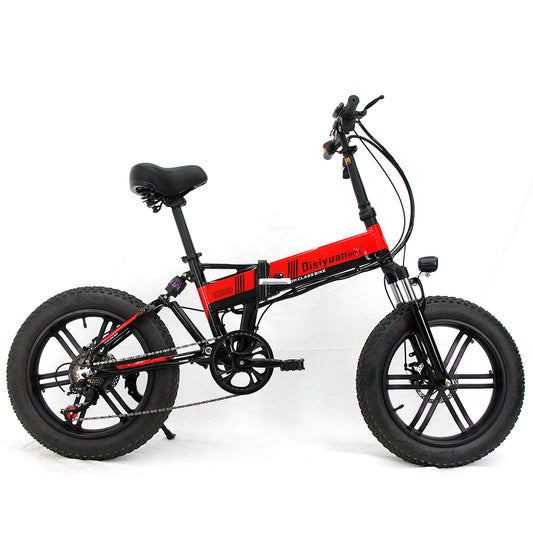 DISIYUAN 20x4.0" Fat Tire Foldable Ebike 350W 500W 1000W Folding Electric Bike