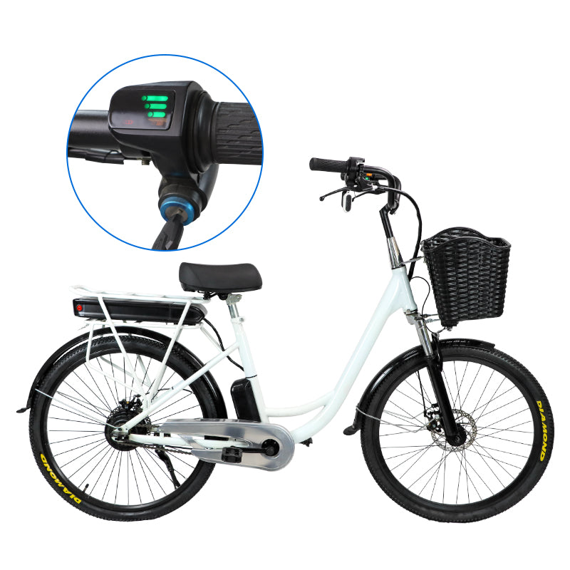 Drop ship China Factory cheap aluminum alloy 350W 500W 1000W 36V 48V 10ah 15ah 26inch 2 seat e-bike electric city bike adult