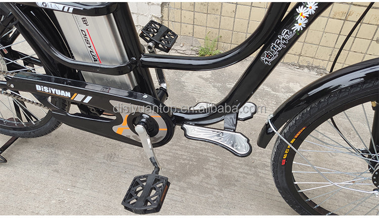 Electric bicycle DISIYUAN electric bike bicycle 24" power 250W 350W 1.5 tire alloy frame 250W BAFANG motor city e-bike