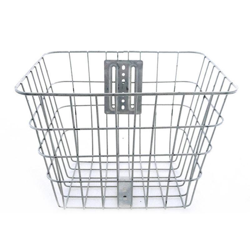 Front Bicycle Basket DISIYUAN Bike Basket Steel Bike Carrier Baskets Accessories