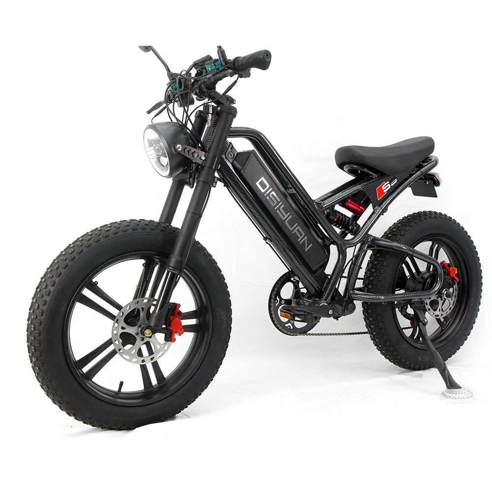 DISIYUAN New Not Folding Electric Bicycle 750W Electric Bike 48V 15Ah S9 20 Inch E Bike