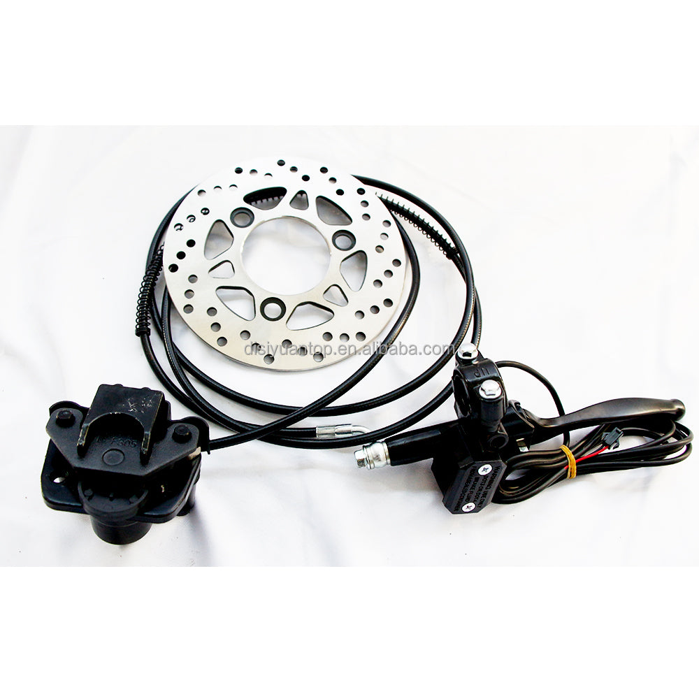 DSY e-bike C01 parts electric bike 160*58 brakes rear brake hydraulic disc brake assembly