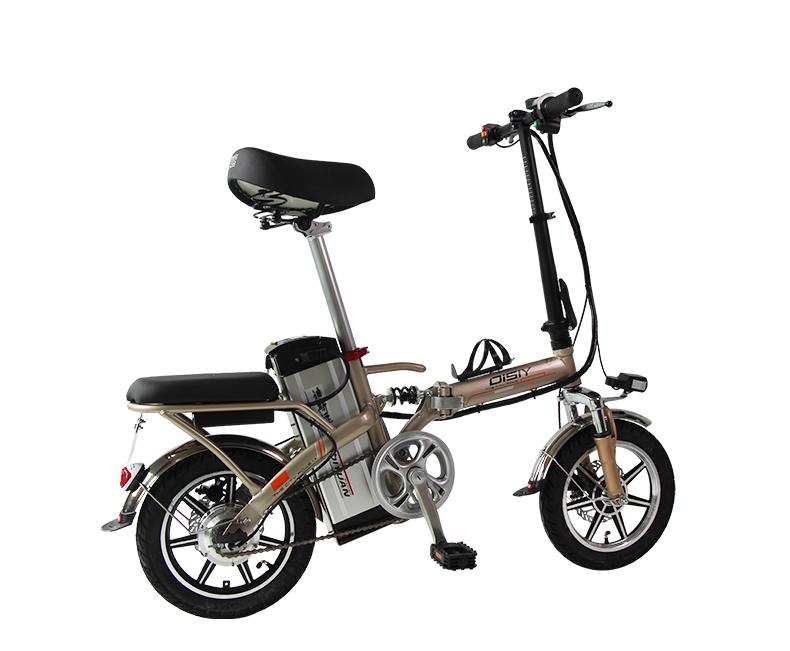 China suppliers best selling products e-bike hub motor 48v 350w 10 ah 14" folding electric bicycle DISIYUAN